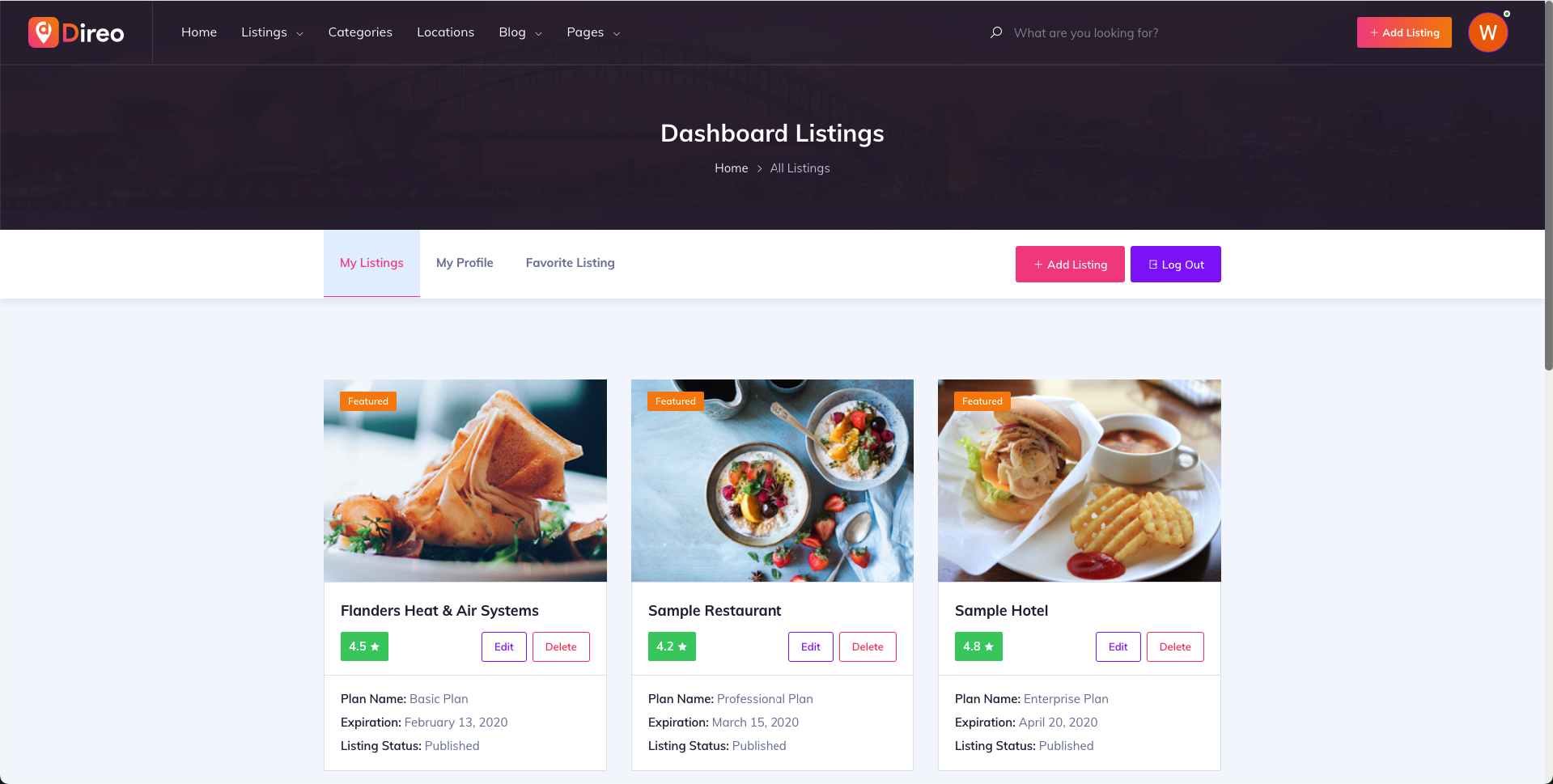 Dashboard